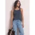 Top met boothals en schouderdetail