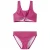 NAME IT KIDS crop bikini met glitters roze