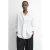 comma blouse met krijtstreep – wit