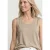 Jersey top met elastische zoom
