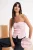 TRENDYOLMİLLA Dames Roze Effen Mouwloos Regular fit Blouses