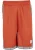 Dangerous DNGRS Broek ‘Dunkin’  grijs / oranjerood / wit