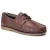 Base London Stern Leder Heren Bootschoenen Burnt Brown