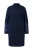 Ulla Popken Gebreide jurk  navy / royal blue/koningsblauw