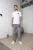 Rellix straight leg jeans grey denim