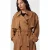 AllSaints Linnie Trench Caramel Cafe Brown