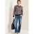 Cecil Dames Leo sweatshirt in Beige