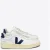 Veja V-90 Leder Damestrainers Wit/Navy