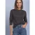 Shirt met lange mouwen, col en glitters