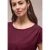 Street One Dames Shirt met ronde hals en rimpels in Rood