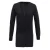Premier Dames/Dames Longline V Hals Vest (Houtskool)