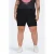 ONLY CARMAKOMA skinny denim short CARTHUNDER zwart
