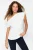 TRENDYOLMİLLA Dames Ecru Effen Kort Getailleerd Blouses