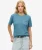Essential Overdyed T-shirt met Logo Blauw