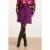 Smashed Lemon 24706 korte gebreide paars e rok |