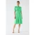 LK Bennett Dr Esme Fit & Flare Dress Green/cream