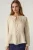 Crewneck Lange Mouwen Gewoven Mousseline Blouse