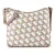 TOM TAILOR Schoudertas ‘Devie’  lichtblauw / taupe / wit