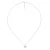 Orphelia ‘Saffina’ Dames 925 Sterling Zilveren Ketting met Hanger – Zilver ZH-7081