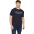 Crosshatch Heren Chantlars T-Shirt (Marine)