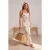 TRENDYOLMİLLA Dames Ecru Maxi Getailleerd Strandjurken