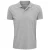 SOLS Heren Planet Pique Organisch Poloshirt (Grijze Mergel)