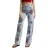 Loose Jeans Middelhoge Taille Katoen Stijf Dames It’s Basic