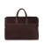 Manfield suede shopper donkerbruin