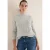 Cecil Dames Jumper met kabelpatroon in Grijs