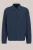 WE Fashion – Heren regular fit overshirt van twill – Regular fit – Donkerblauw – Katoen –