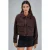Korte Gabardine Jas met Rits en Zak