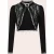 Midnight Muse bolero met kant in zwart