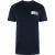 Ik Ben Dol Op Het Moschino Block Logo T-shirt In Marineblauw