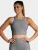 nordicdots Sporttop ‘Rib’  grijs
