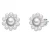 Valero Pearls Oorbellen  zilver / parelwit