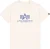 ALPHA INDUSTRIES Shirt  blauw / wit