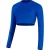 Speedo Dames/Dames Jersey Raglan Athletic Crop Top (Blauw)