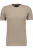 RAGMAN T-Shirt ronde hals zand, Gestructureerd
