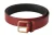Leren Riem Rood Stijl