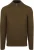 Profuomo Half Zip Pullover Structure Donkergroen