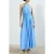 French Connection Eden Georgette Halter Nk Dress Cornflower Blue