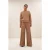 By-Bar Benji Melange Pants Camel Melee