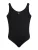 Calvin Klein Swimwear Badpak  zwart / wit