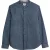 White Stuff Gorse Grandad Slim Check Shirt Dark Navy