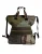 Militairgroene Patchwork Rugzak