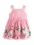 Next Jurk  groen / rood / lichtrood / wit