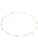 Lulu & Jane Ketting  goudgeel / parelwit