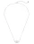 Glanzstücke München Ketting  zilver / transparant