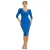 Wikkeljurk Goddiva Front Wrap Pleated Scuba