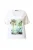Ulla Popken Shirt  lichtblauw / riet / zwart / offwhite